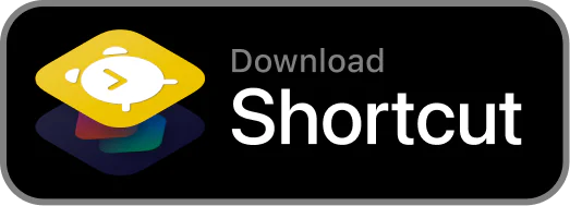 https://www.icloud.com/shortcuts/64de93888e0947039a664021f8096e5a