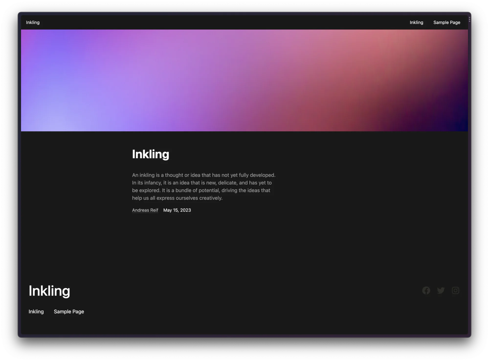 Dark mode